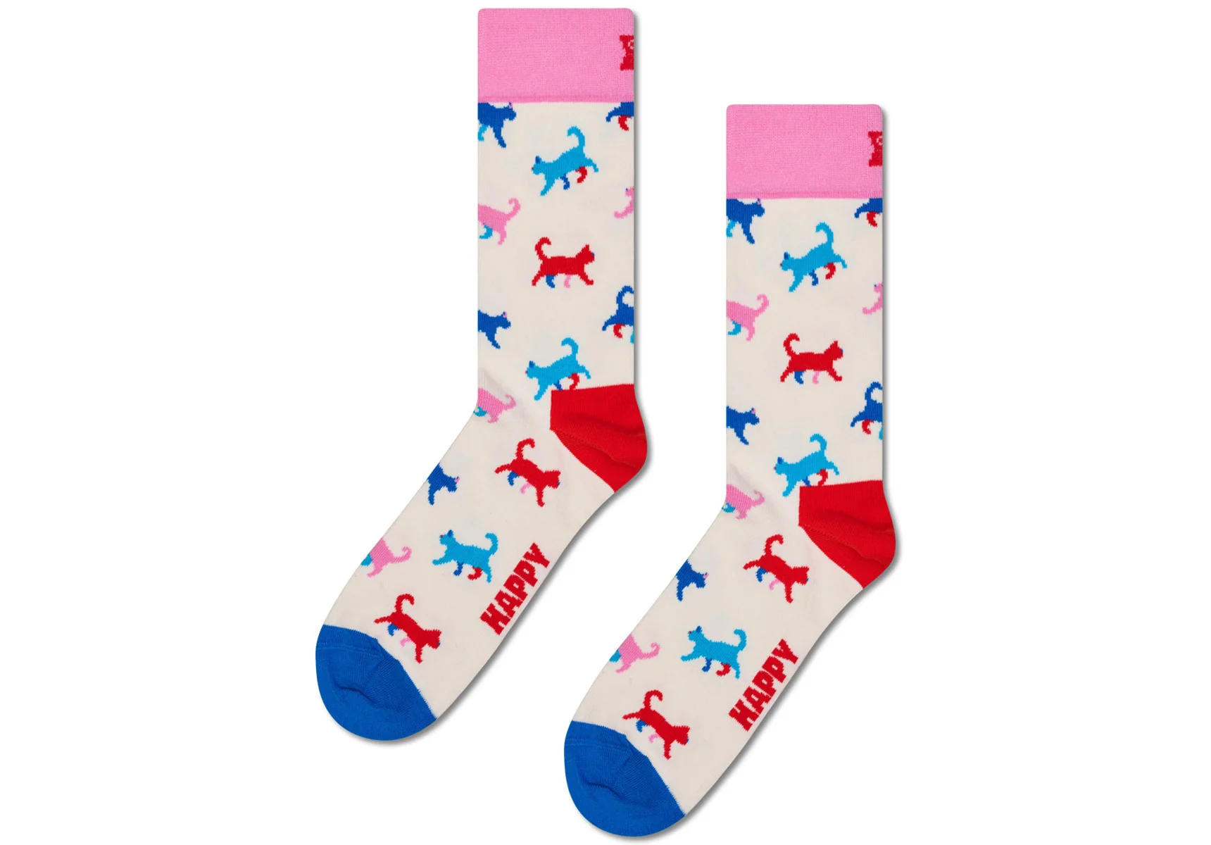 Happy Socks Kitten Love Sock
