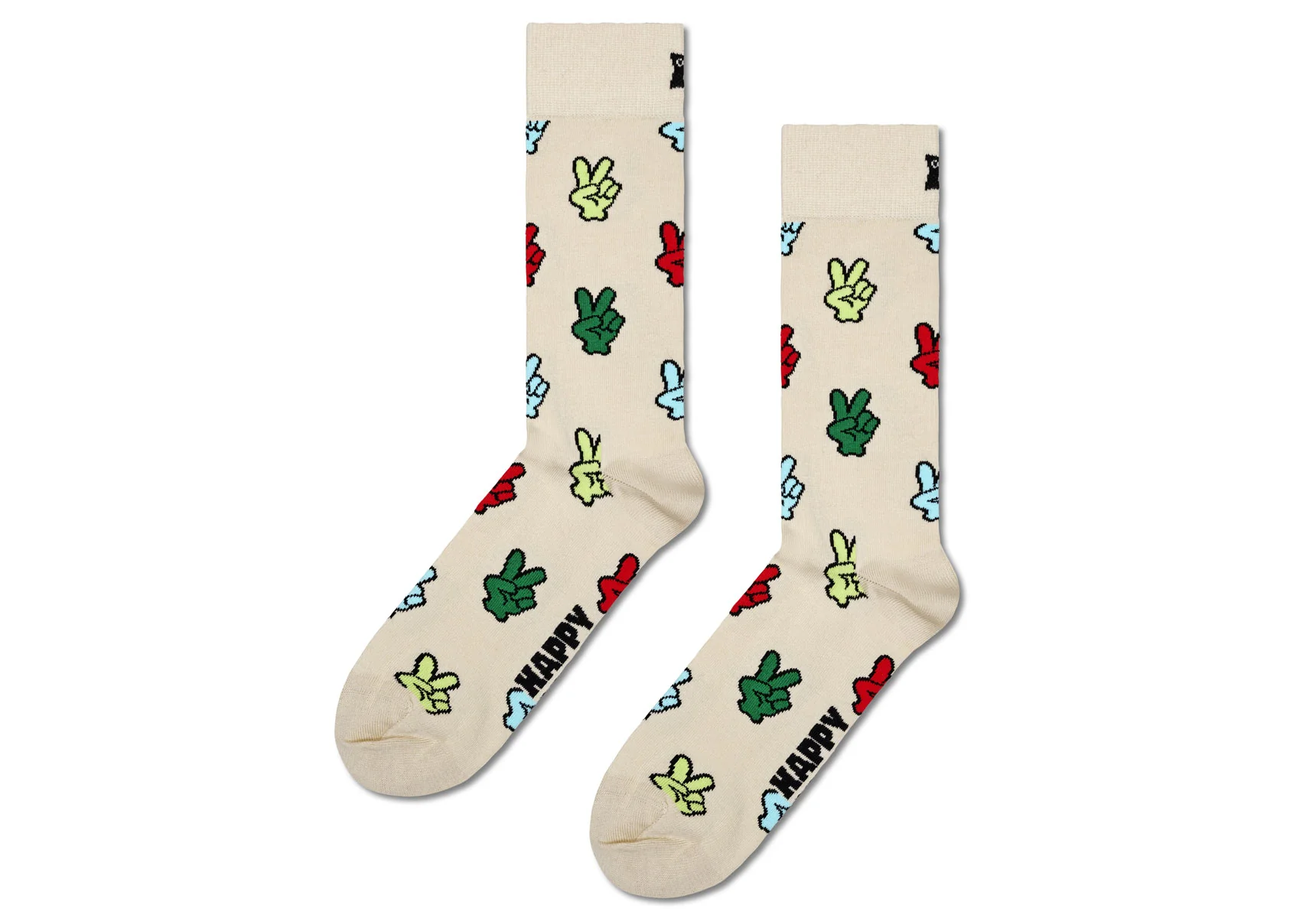 Happy Socks Victory Sign Sock