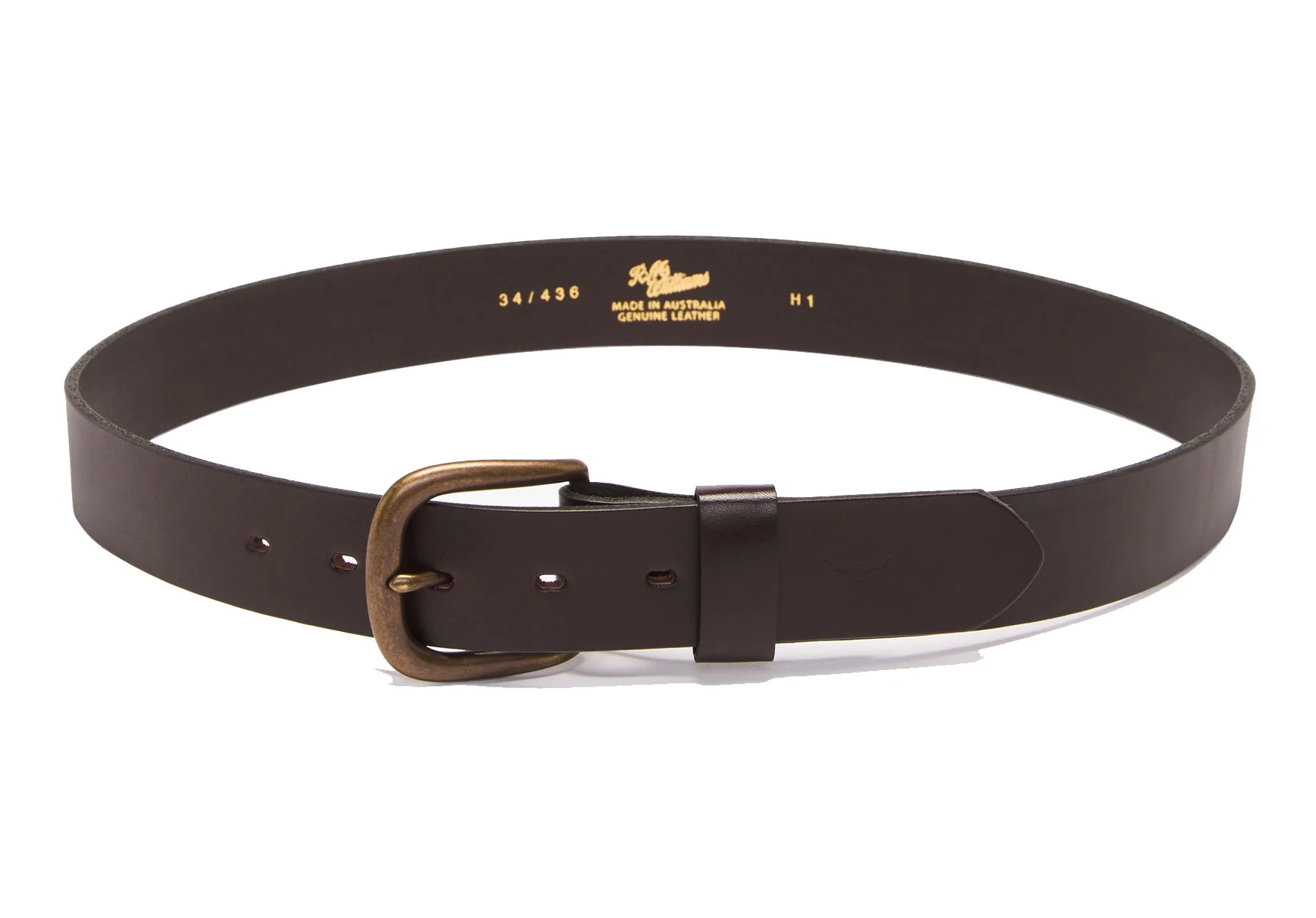 R.M. Williams 1 1/2" Traditional Belt - Chestnut - Image 3