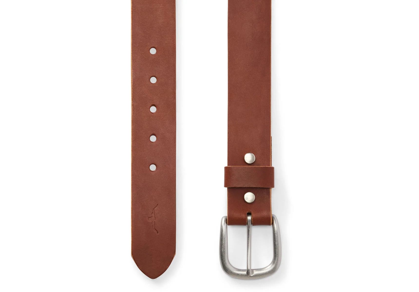 R.M. Williams 1 1/2" Traditional Belt - Dark Tan - Image 2