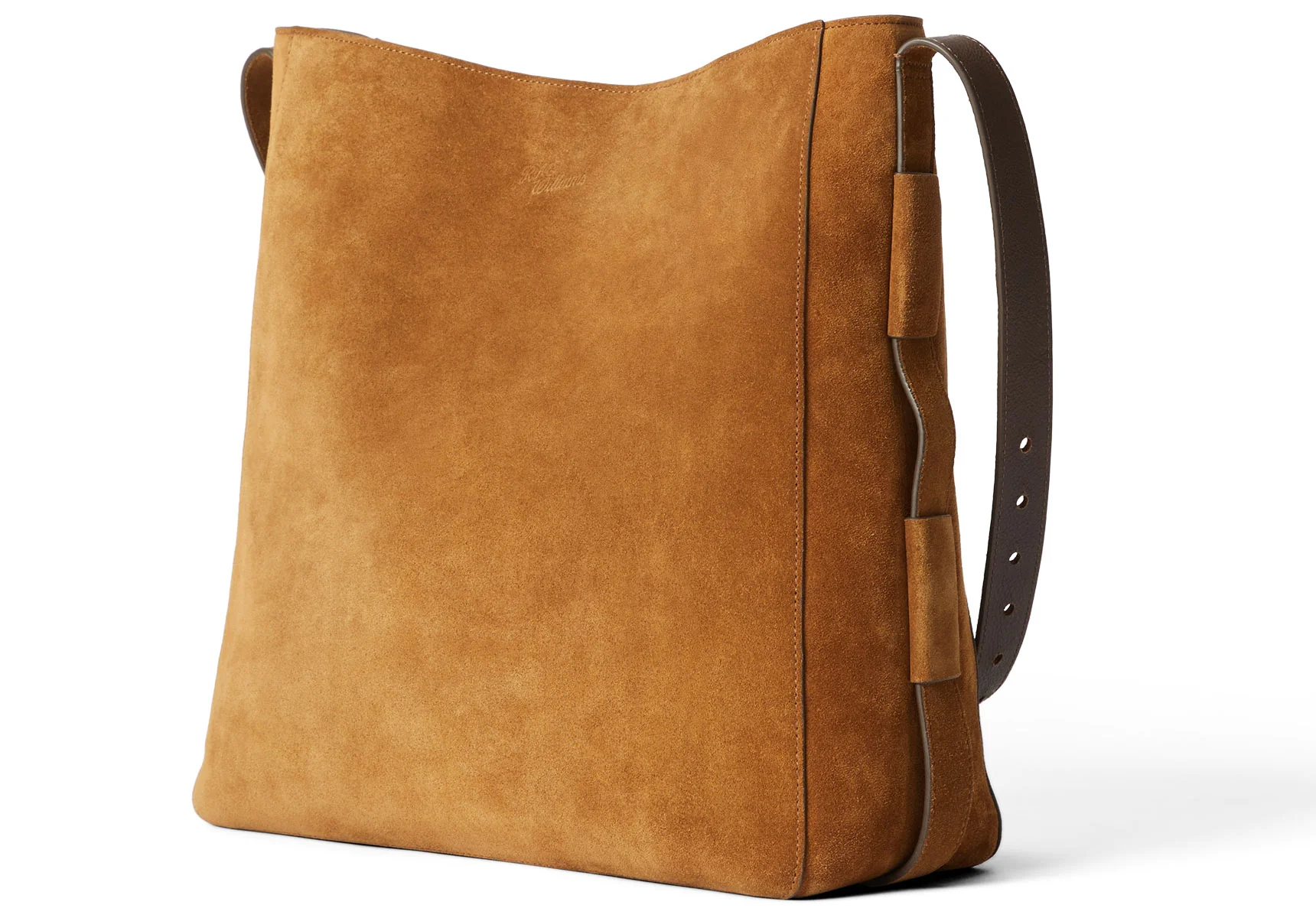 R.M. Williams Audrey Hobo Bag - Tobacco Suede - Image 2
