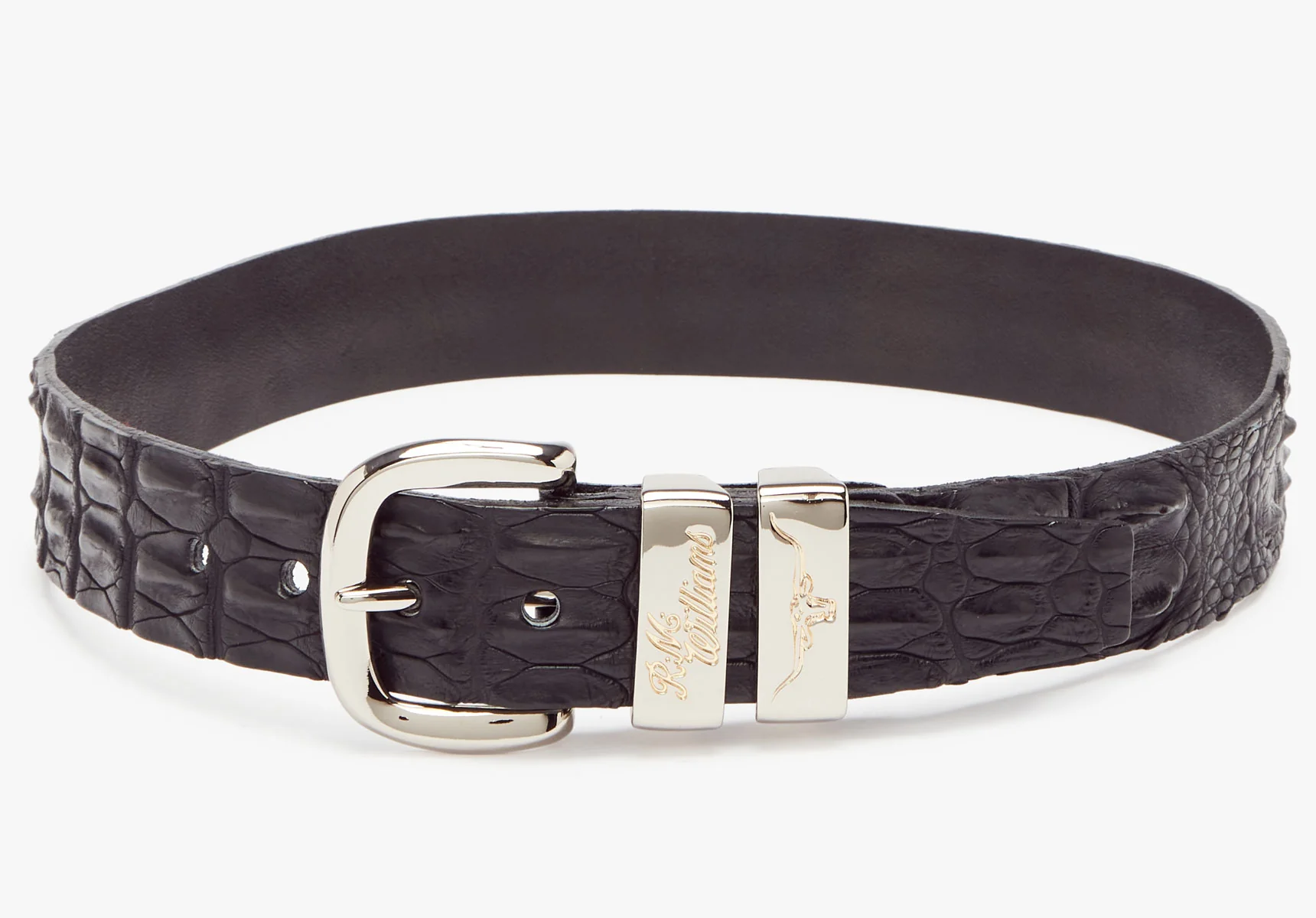 R.M. Williams 1 1/2" Australian Crocodile Leather Belt - Image 13