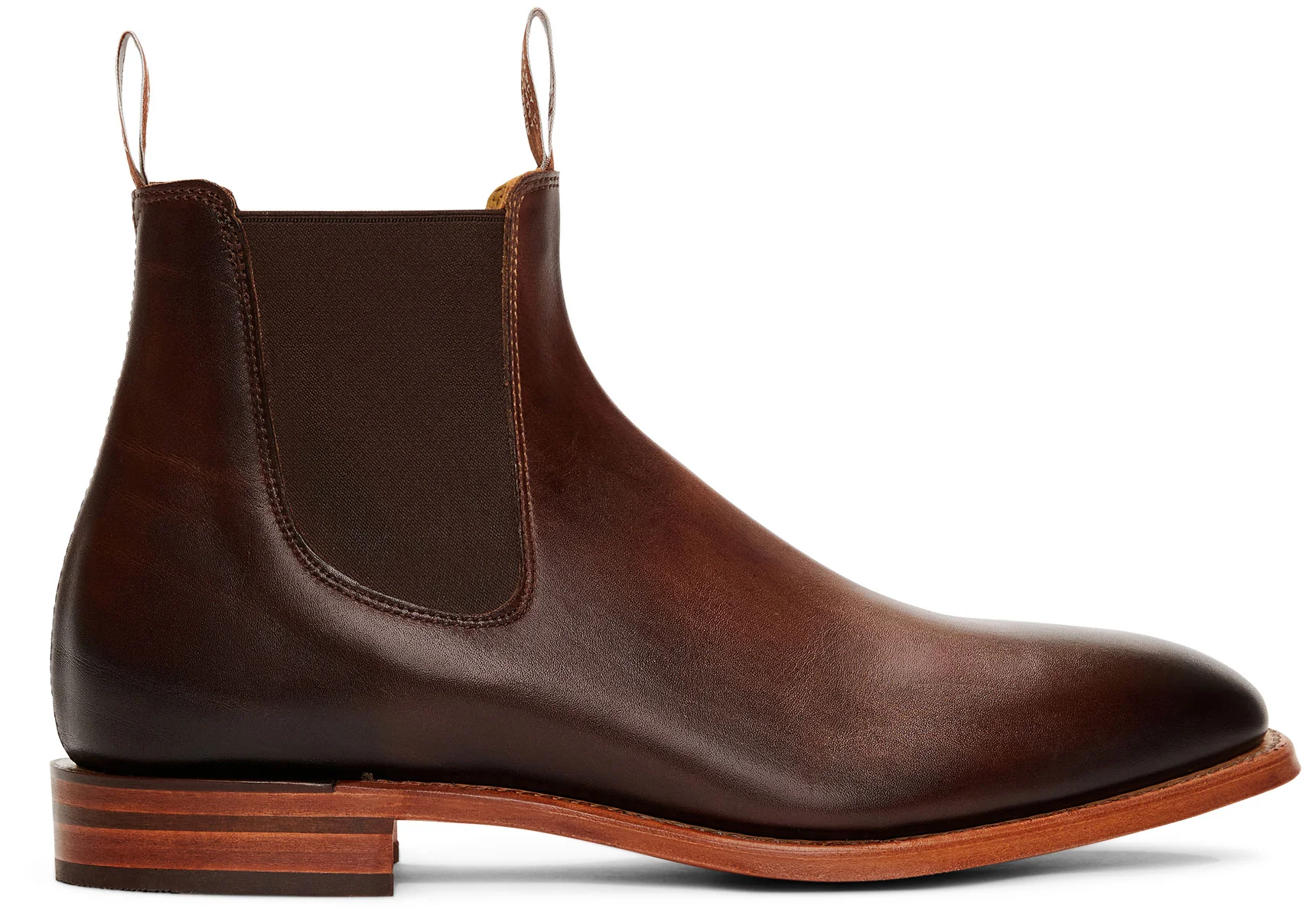 R.M. Williams Chinchilla Chelsea Boot - Bordeaux - Image 4