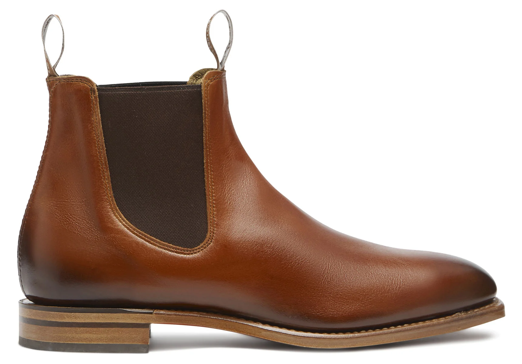 R.M. Williams Chinchilla Chelsea Boot - Cognac - Image 4