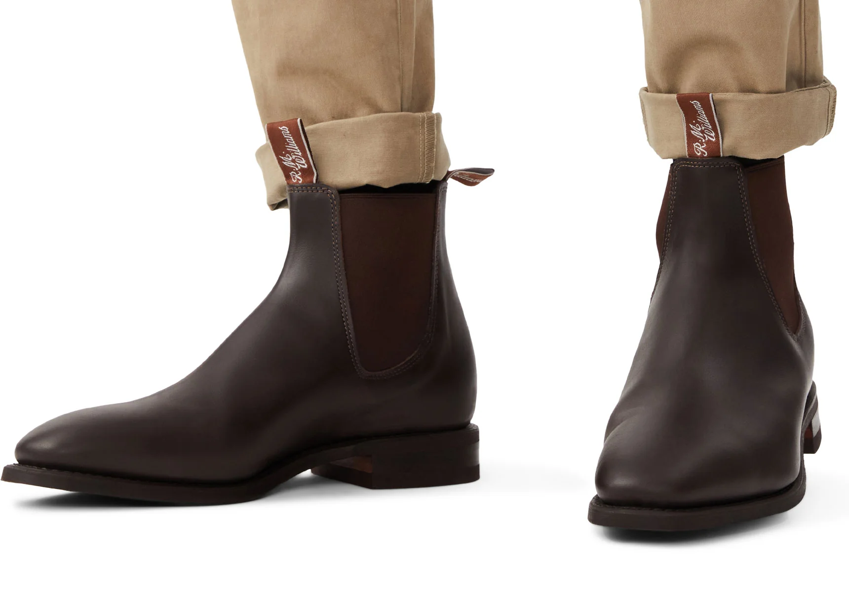 R.M. Williams Comfort Craftsman Chelsea Boot - Chestnut - Image 5
