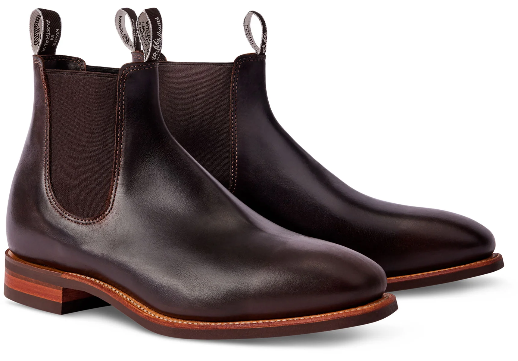 R.M. Williams Comfort Craftsman Chelsea Boot - Chocolate