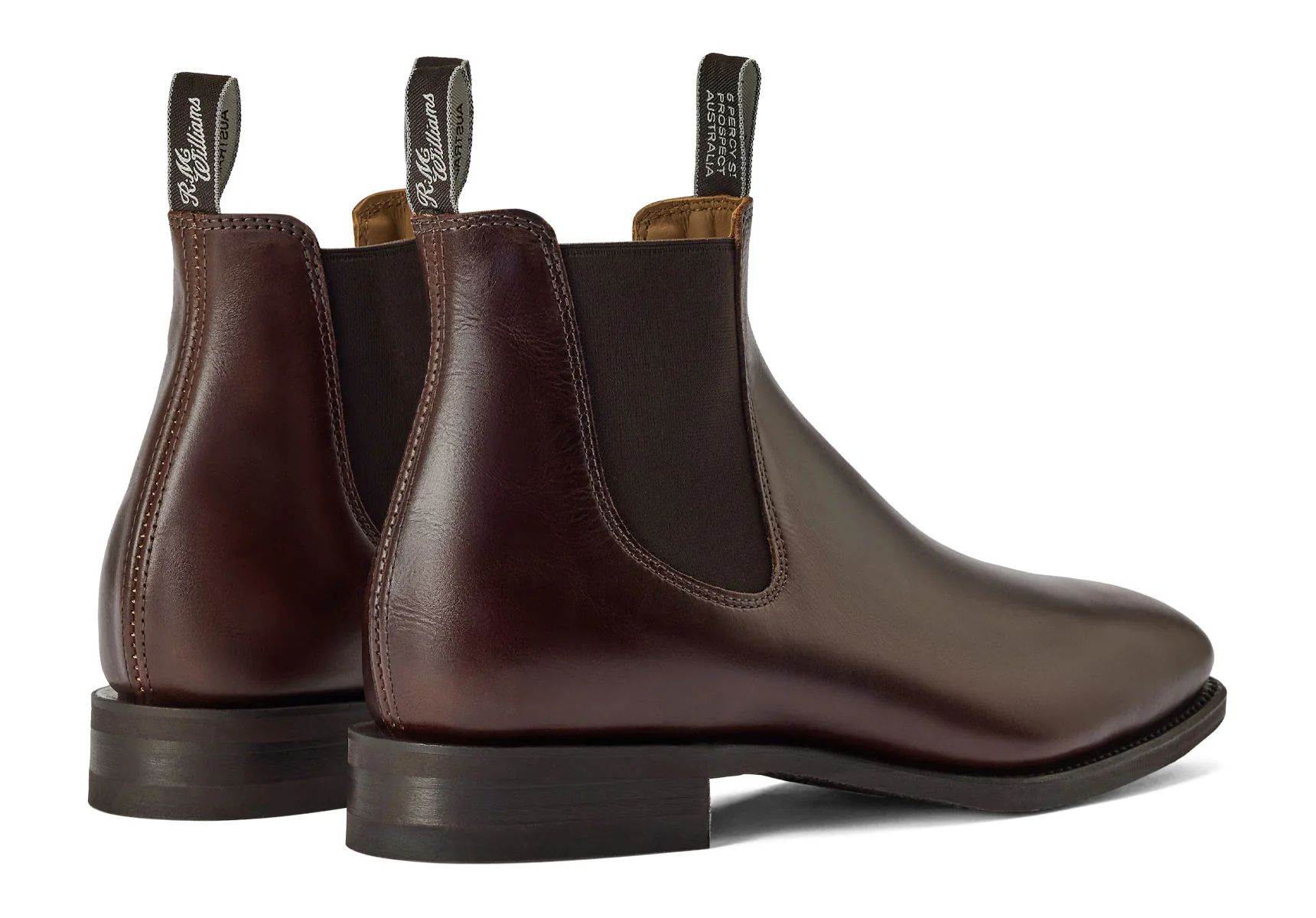 R.M. Williams Comfort Craftsman Chelsea Boot - Chocolate Raisin - Image 4