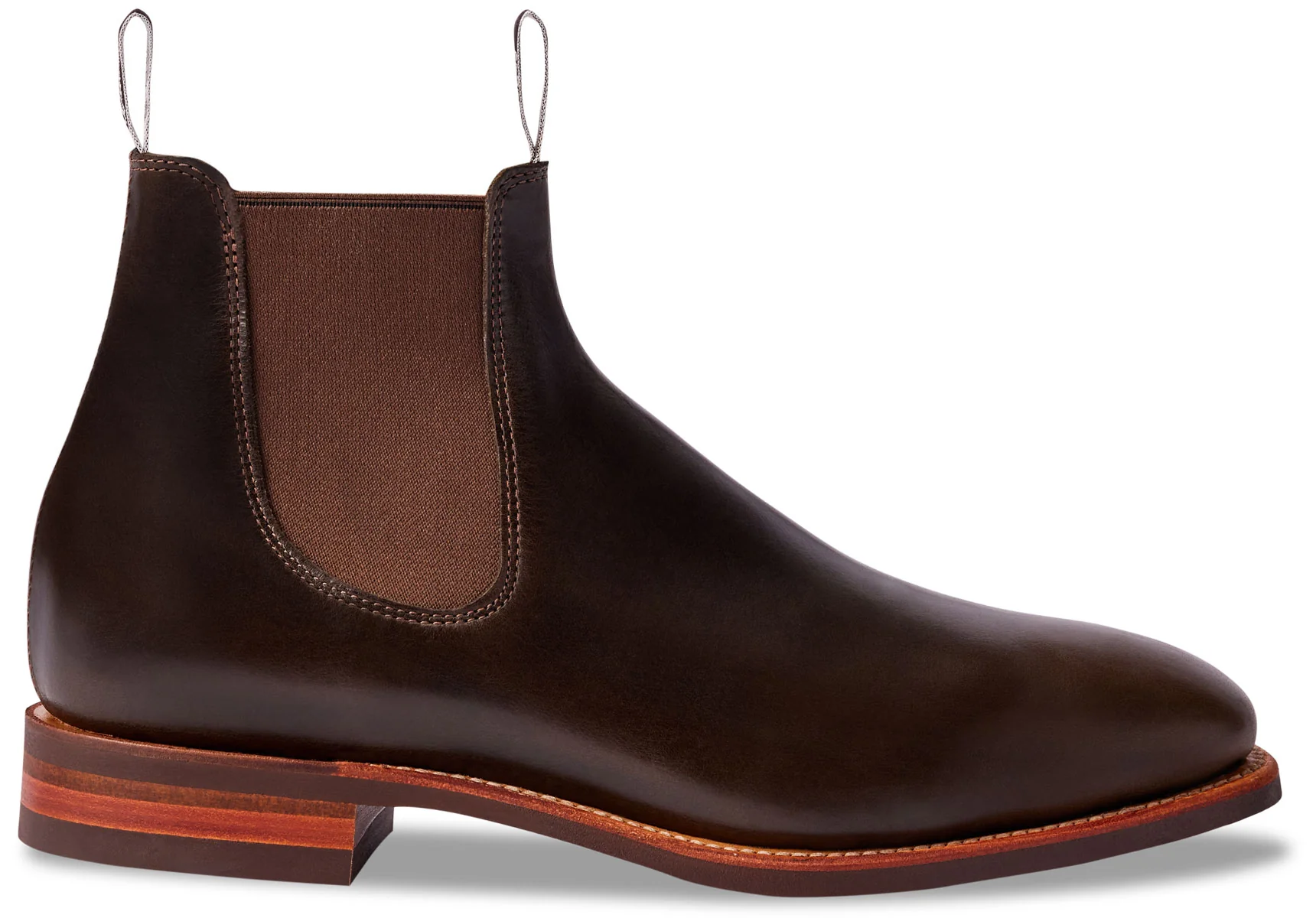 R.M. Williams Comfort Craftsman Chelsea Boot - Dark Olive - Image 3