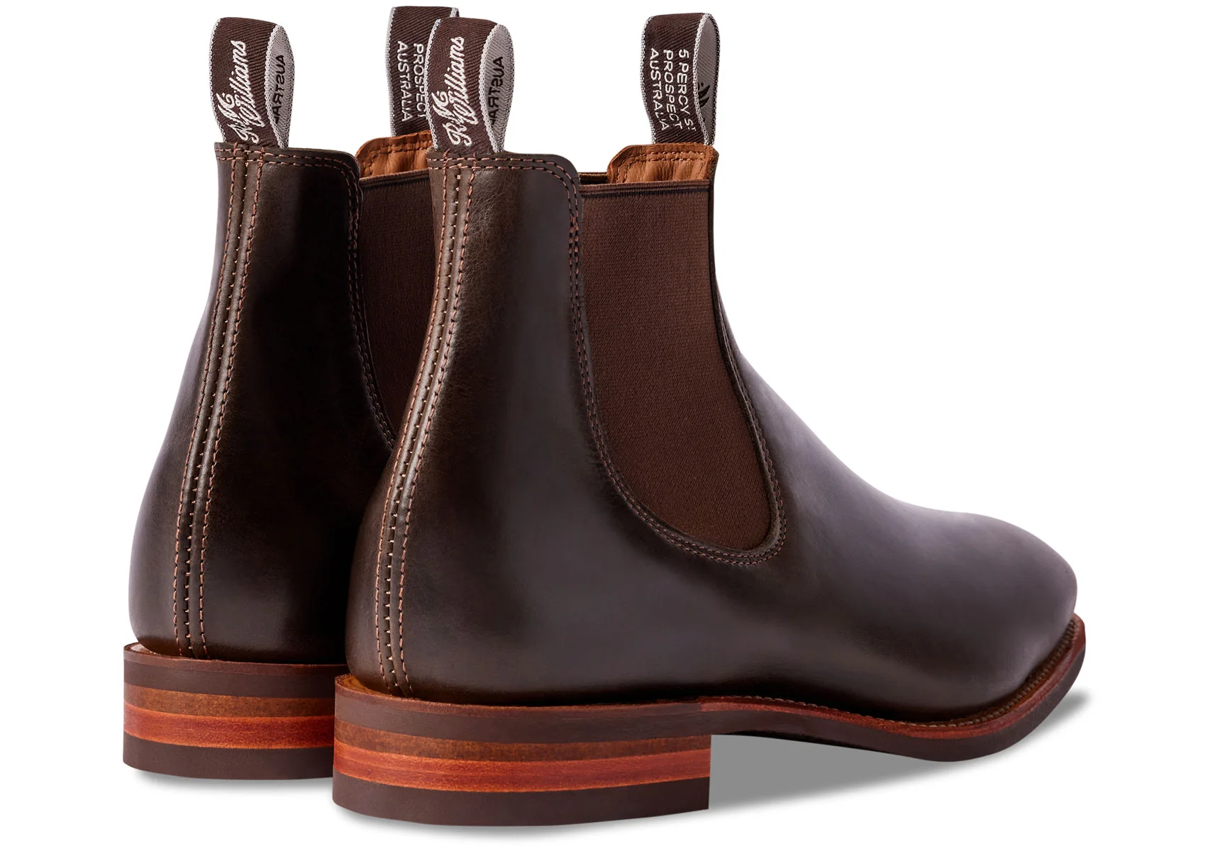 R.M. Williams Comfort Craftsman Chelsea Boot - Dark Olive - Image 4