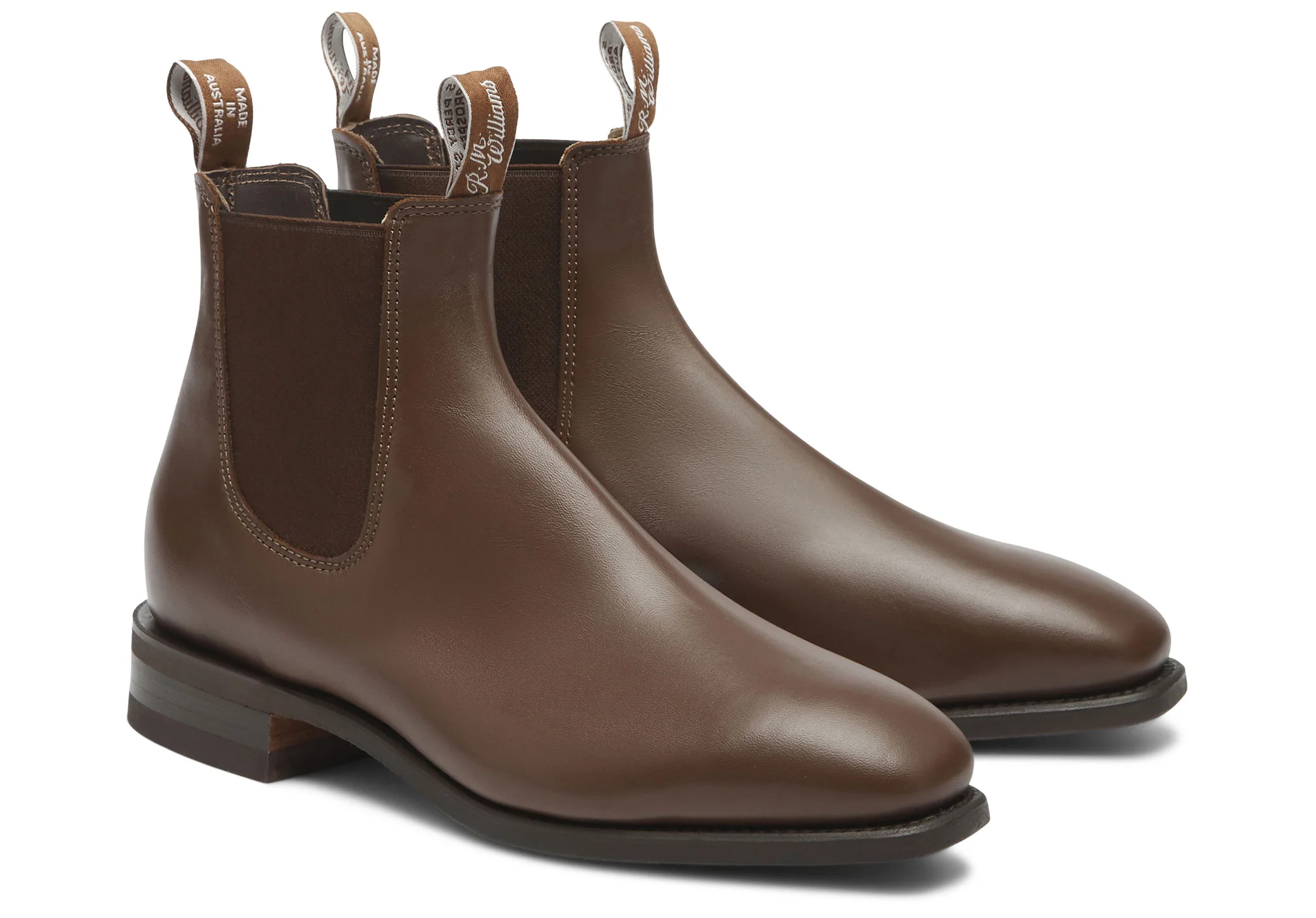 R.M. Williams Comfort Craftsman Chelsea Boot - Dark Tan