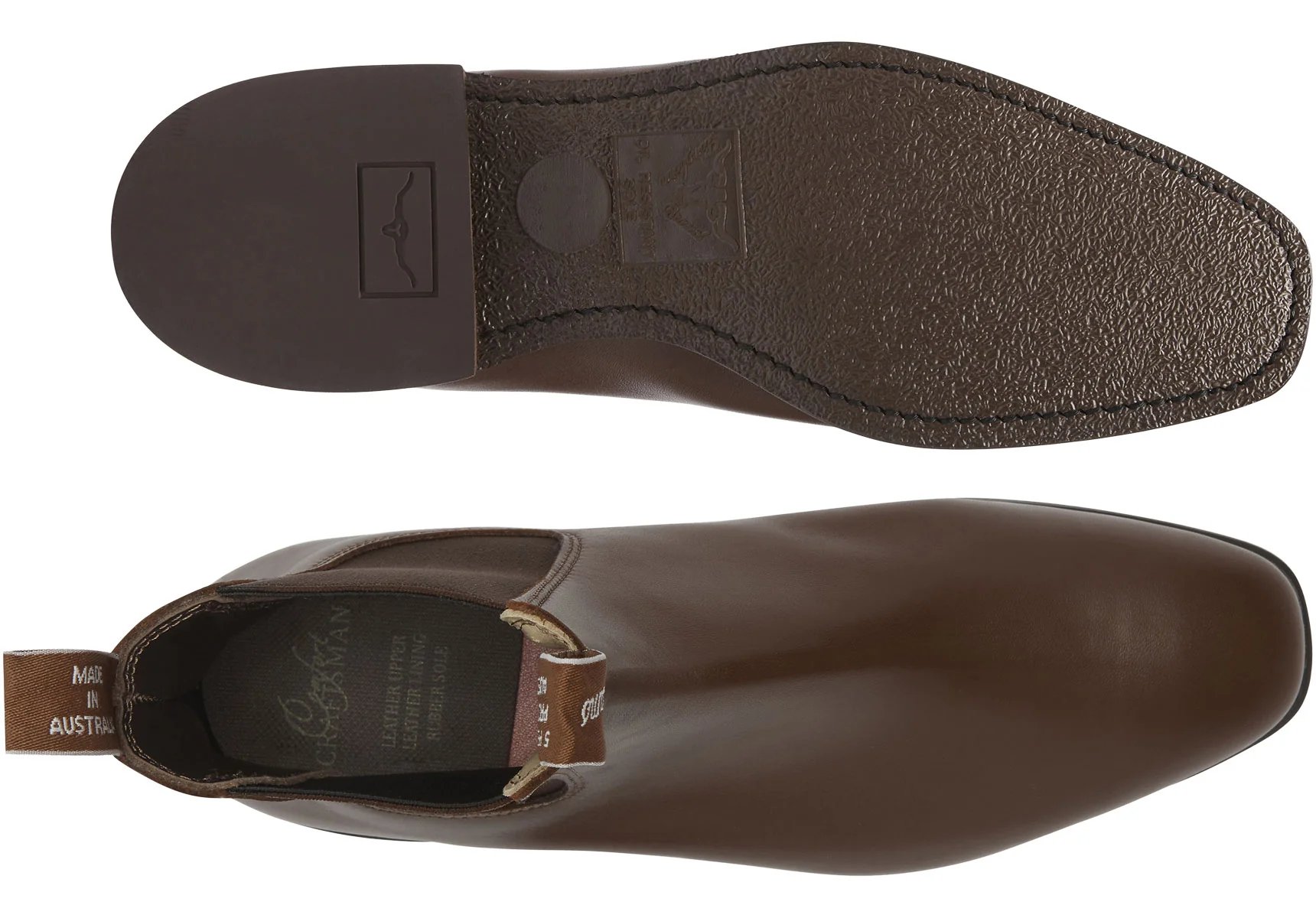 R.M. Williams Comfort Craftsman Chelsea Boot - Dark Tan - Image 2