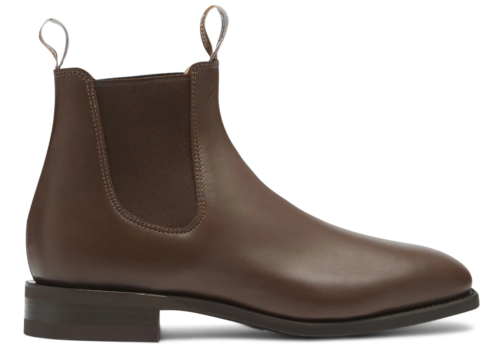 R.M. Williams Comfort Craftsman Chelsea Boot - Dark Tan - Image 4