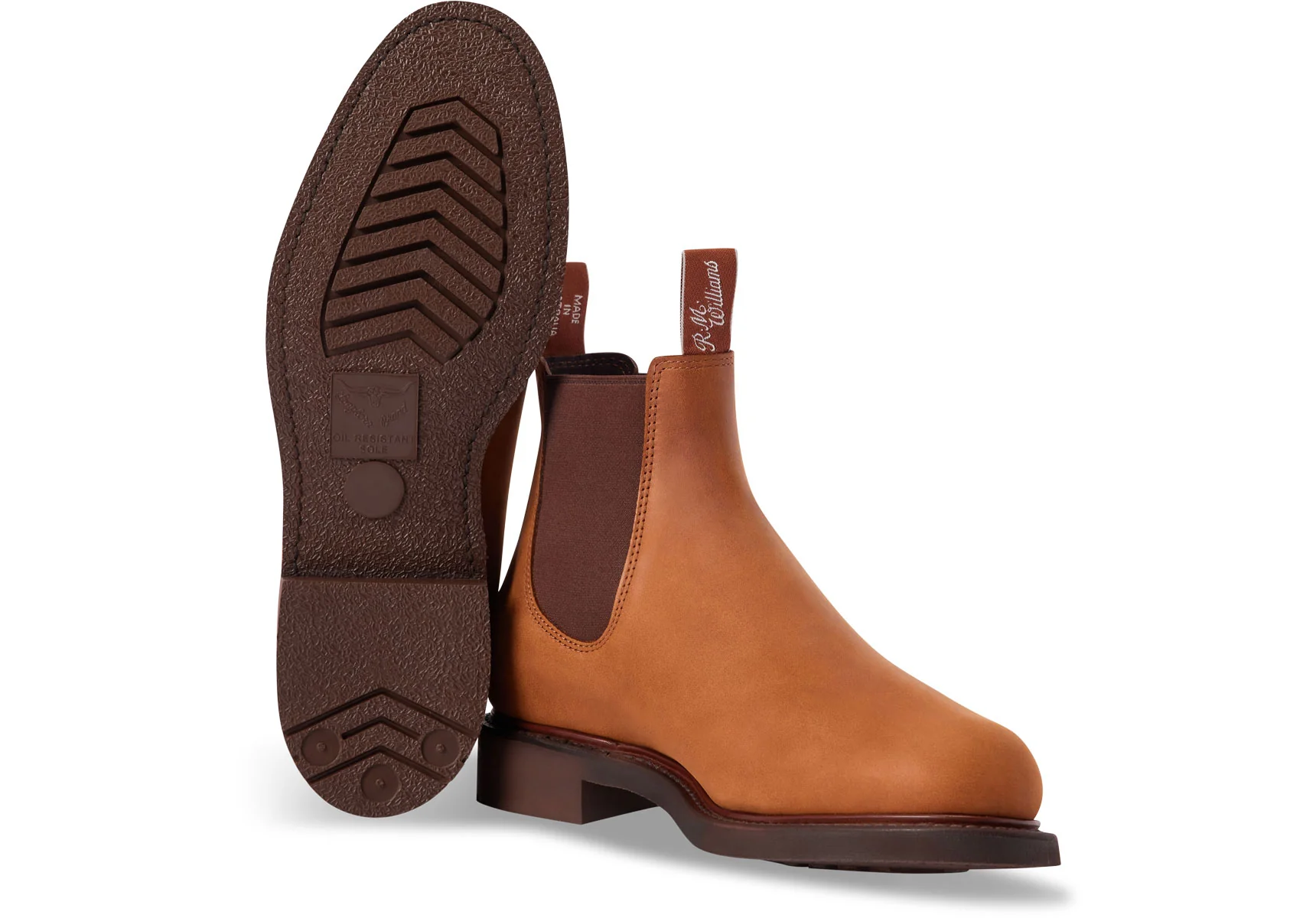 R.M. Williams Comfort Goodwood Chelsea Boot - Vintage Brown - Image 2