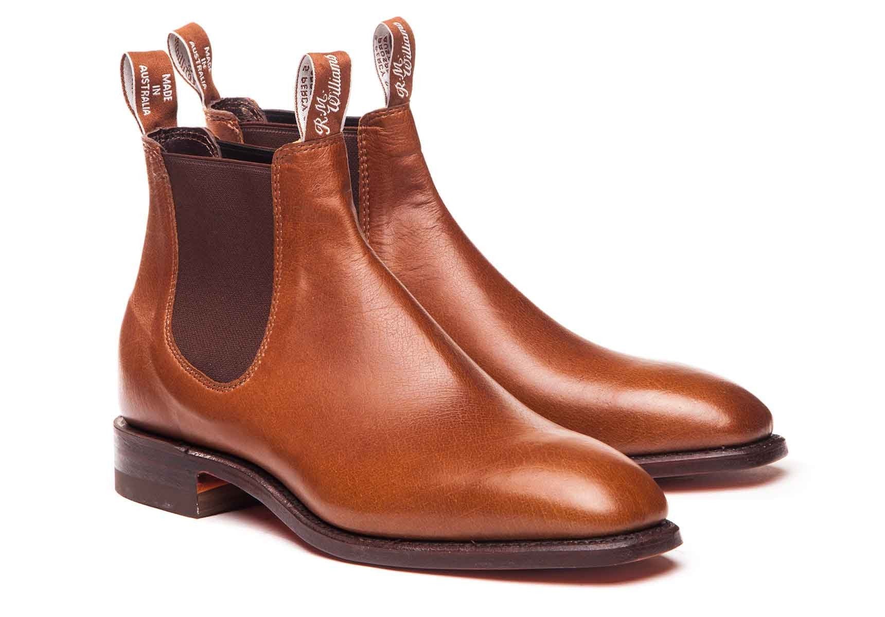R.M. Williams Comfort Kangaroo Craftsman Boot - Tanbark