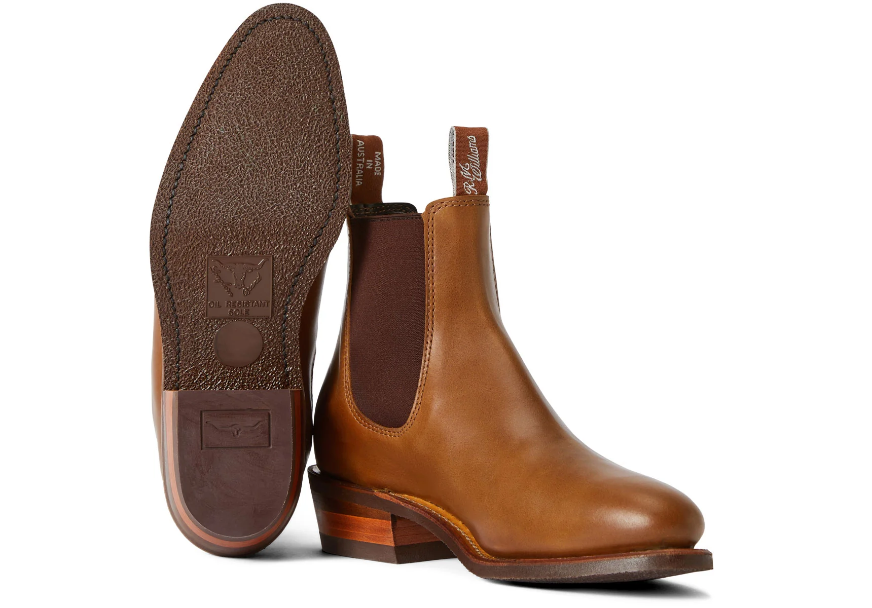 R.M. Williams Comfort Lady Yearling Boot - Caramel - Image 2