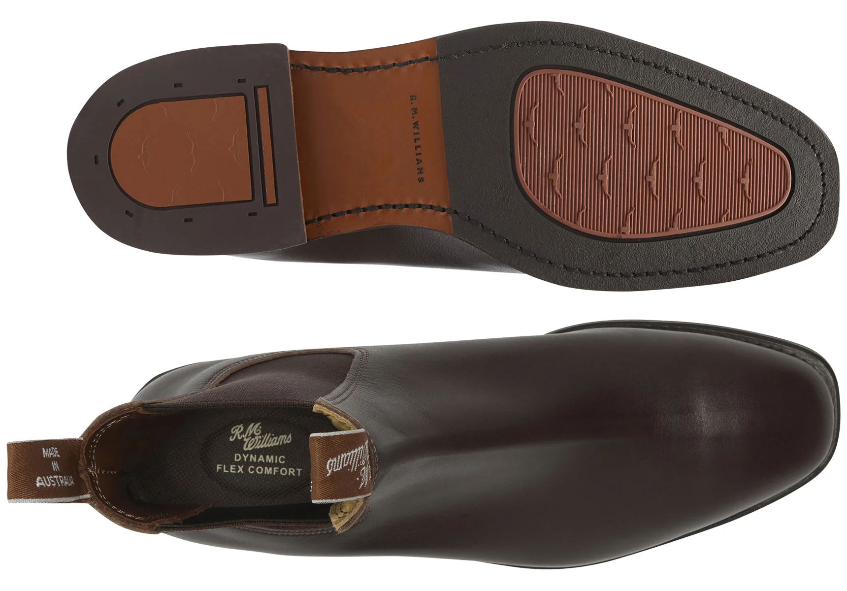 R.M. Williams Dynamic Flex Craftsman Boot - Chestnut - Image 2