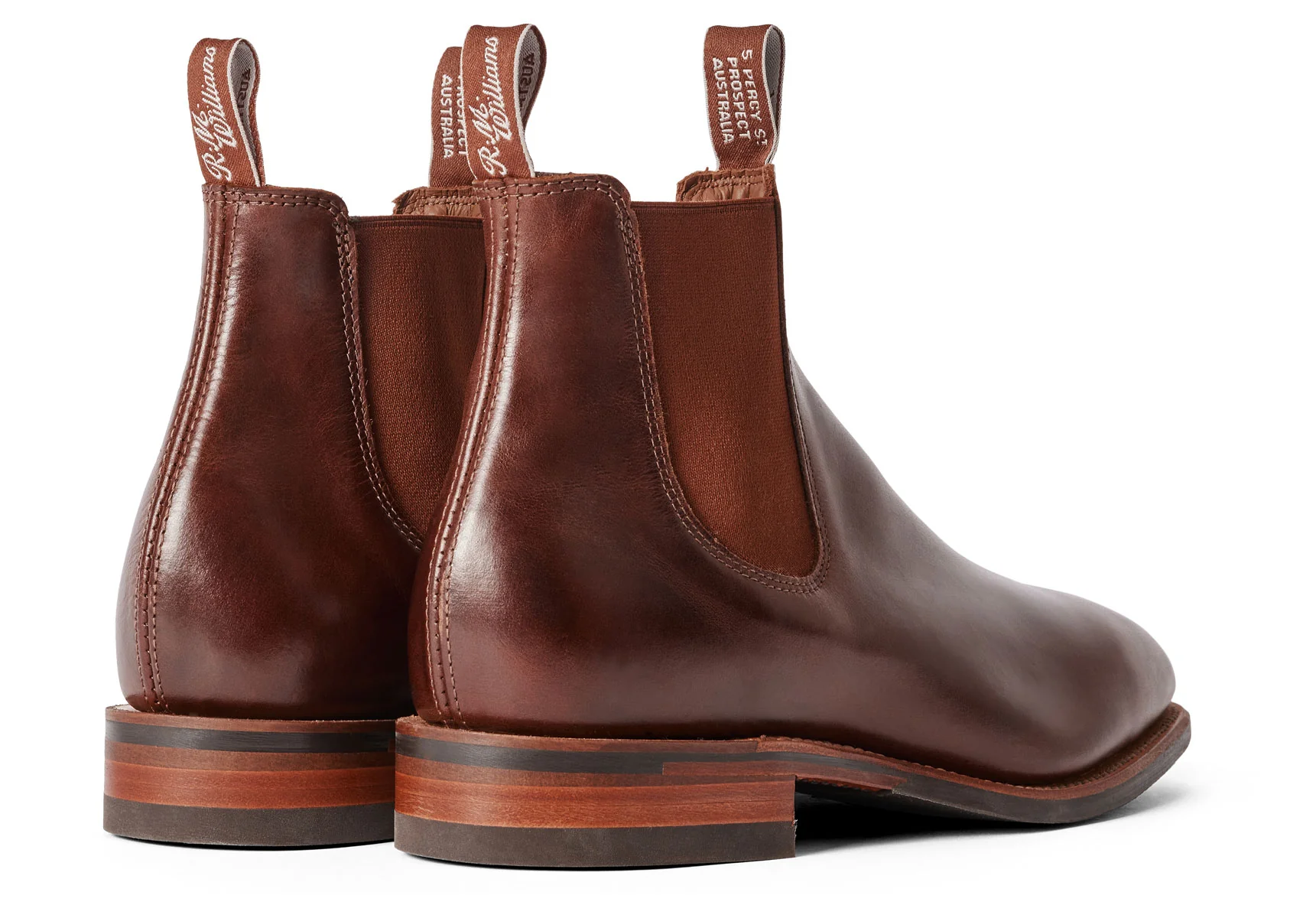 R.M. Williams Dynamic Flex Craftsman Boot - Mid Brown Saddle - Image 4