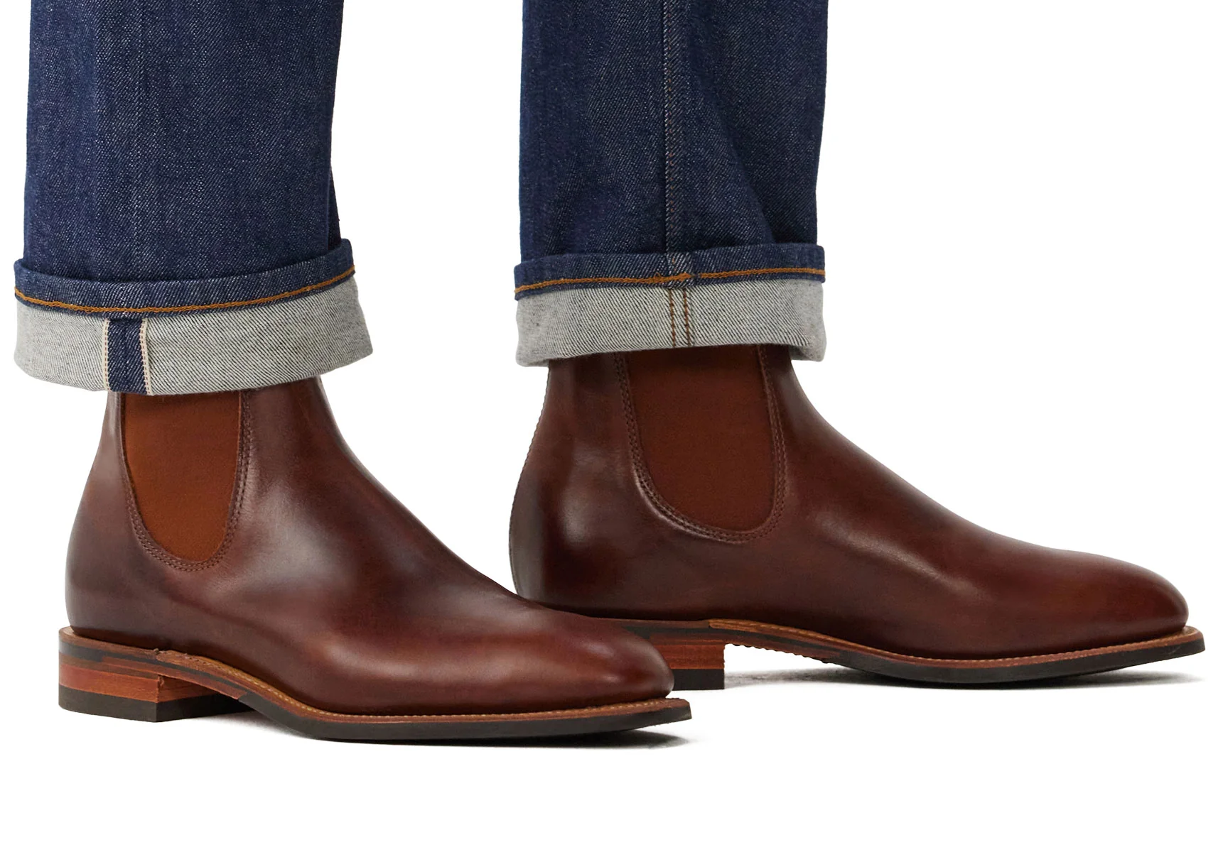 R.M. Williams Dynamic Flex Craftsman Boot - Mid Brown Saddle - Image 5