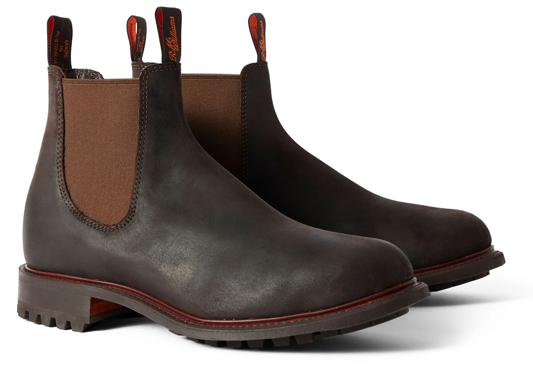 R.M. Williams Gardener Commando Boot - Dark Brown