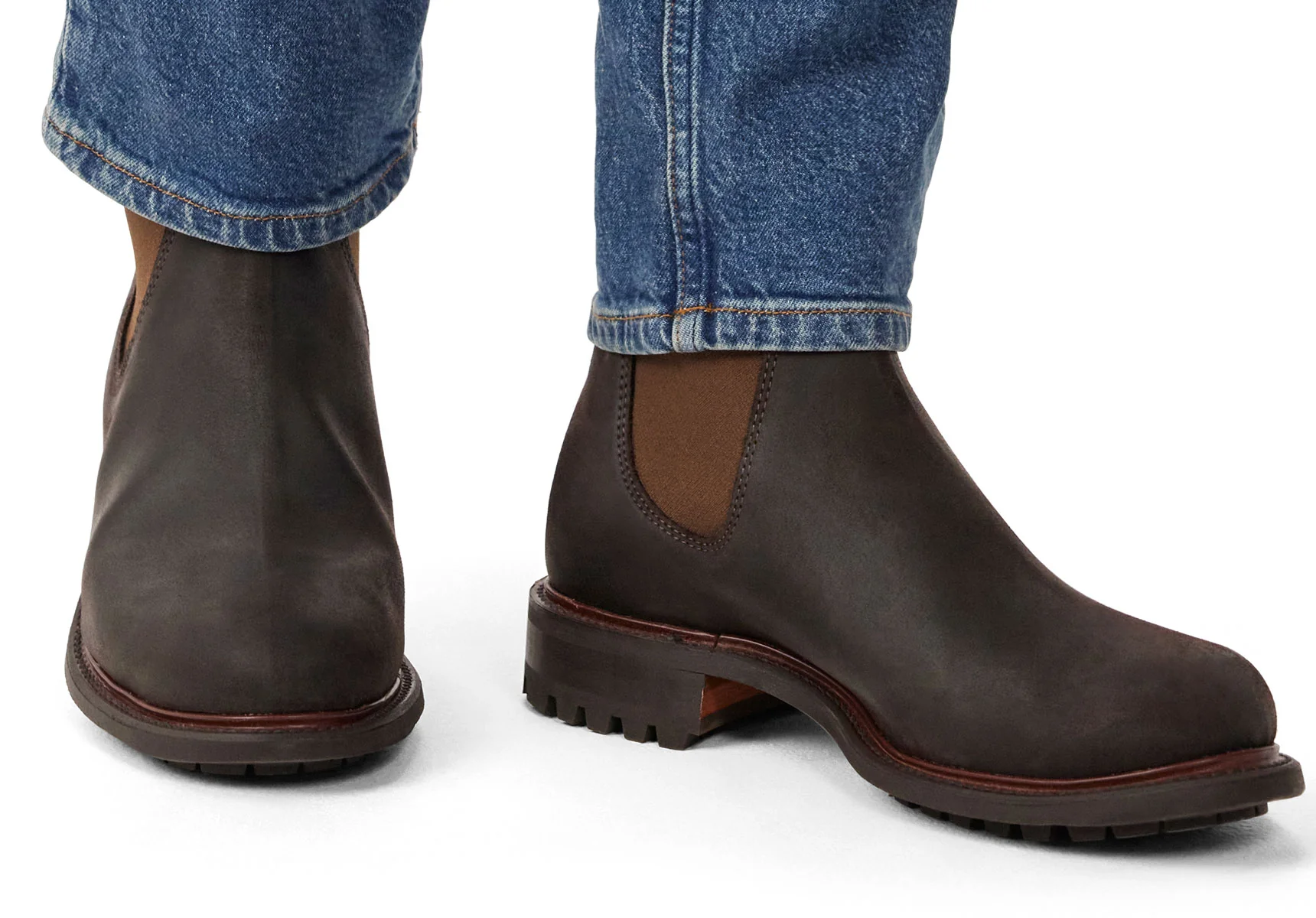 R.M. Williams Gardener Commando Boot - Dark Brown - Image 5