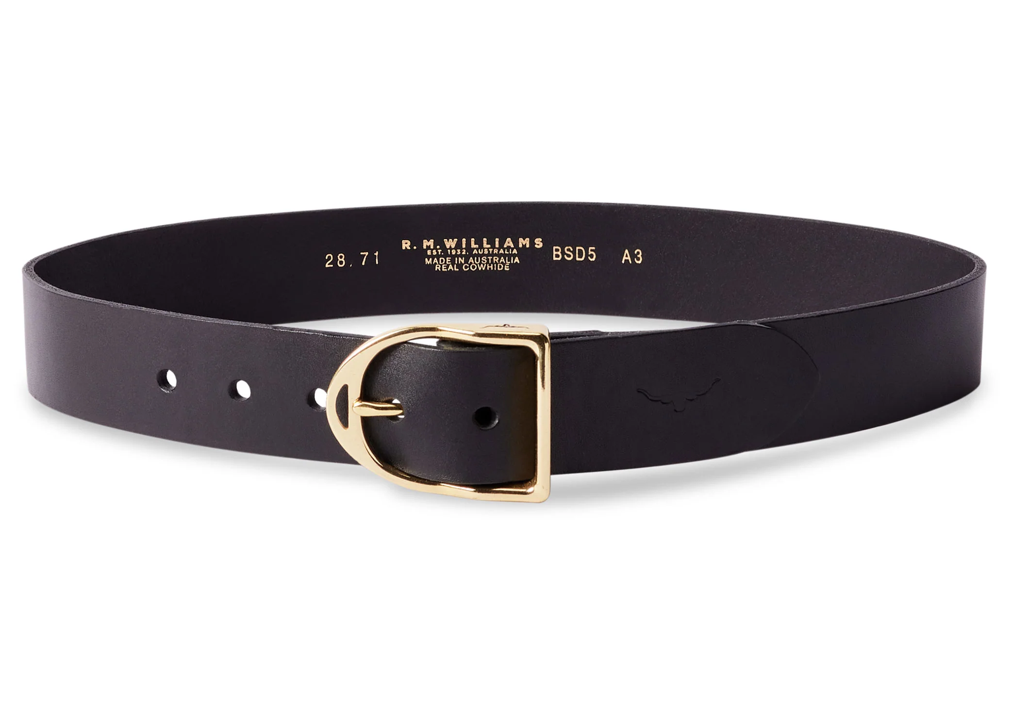 R.M. Williams Isla Belt - Black - Image 3