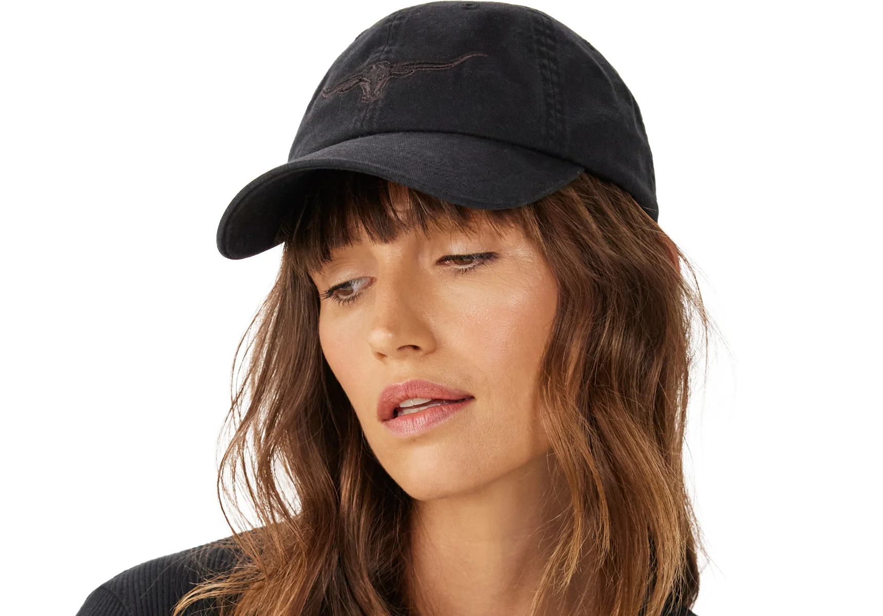 R.M. Williams Longhorn Twill Cap - Black Wash - Image 6