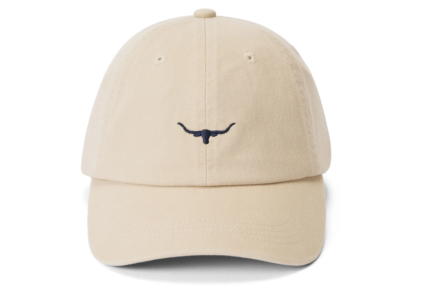 R.M. Williams Mini Longhorn Twill Cap - Ecru - Image 3