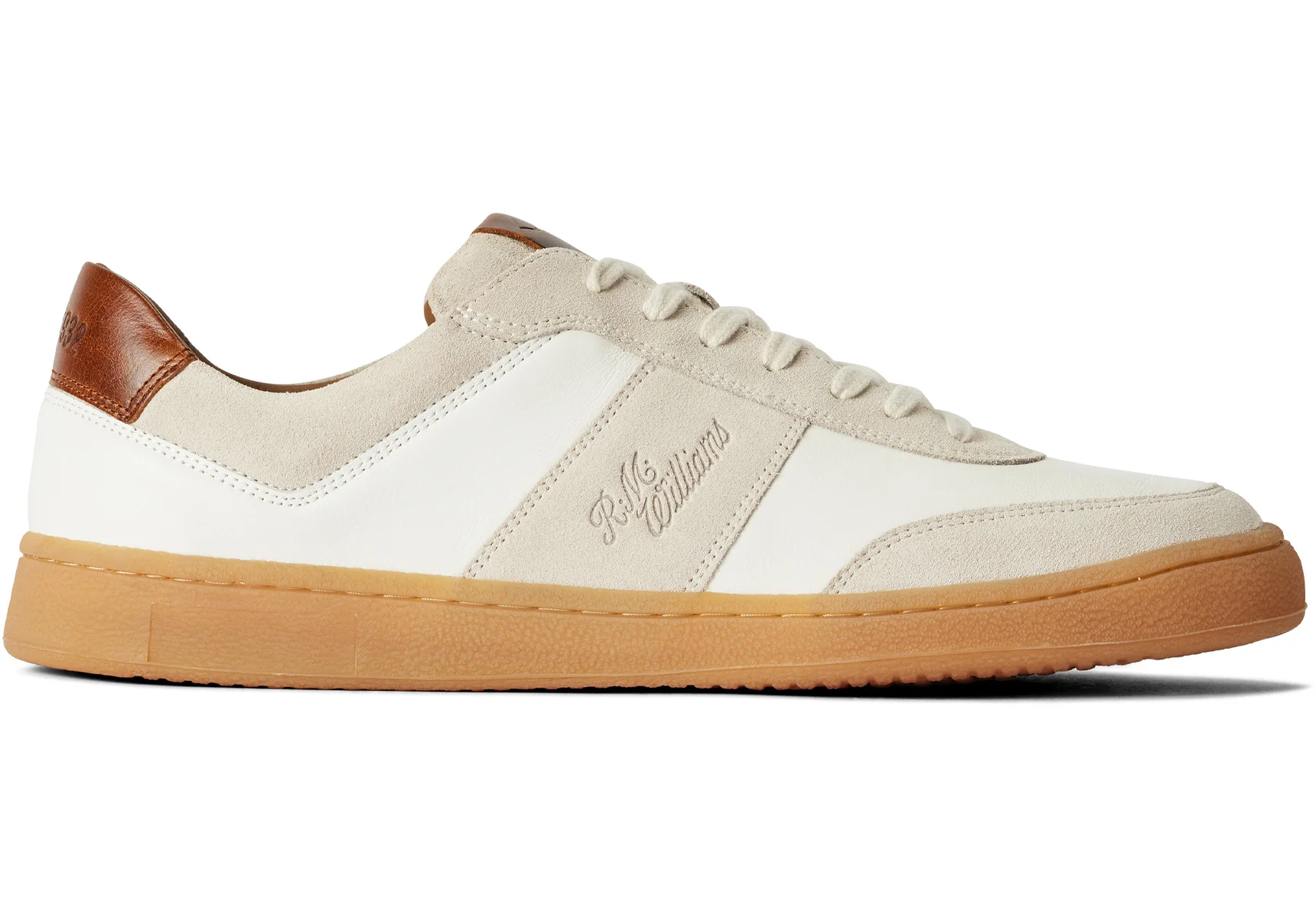 R.M. Williams Sandbar Sneaker - White/Tan - Image 4
