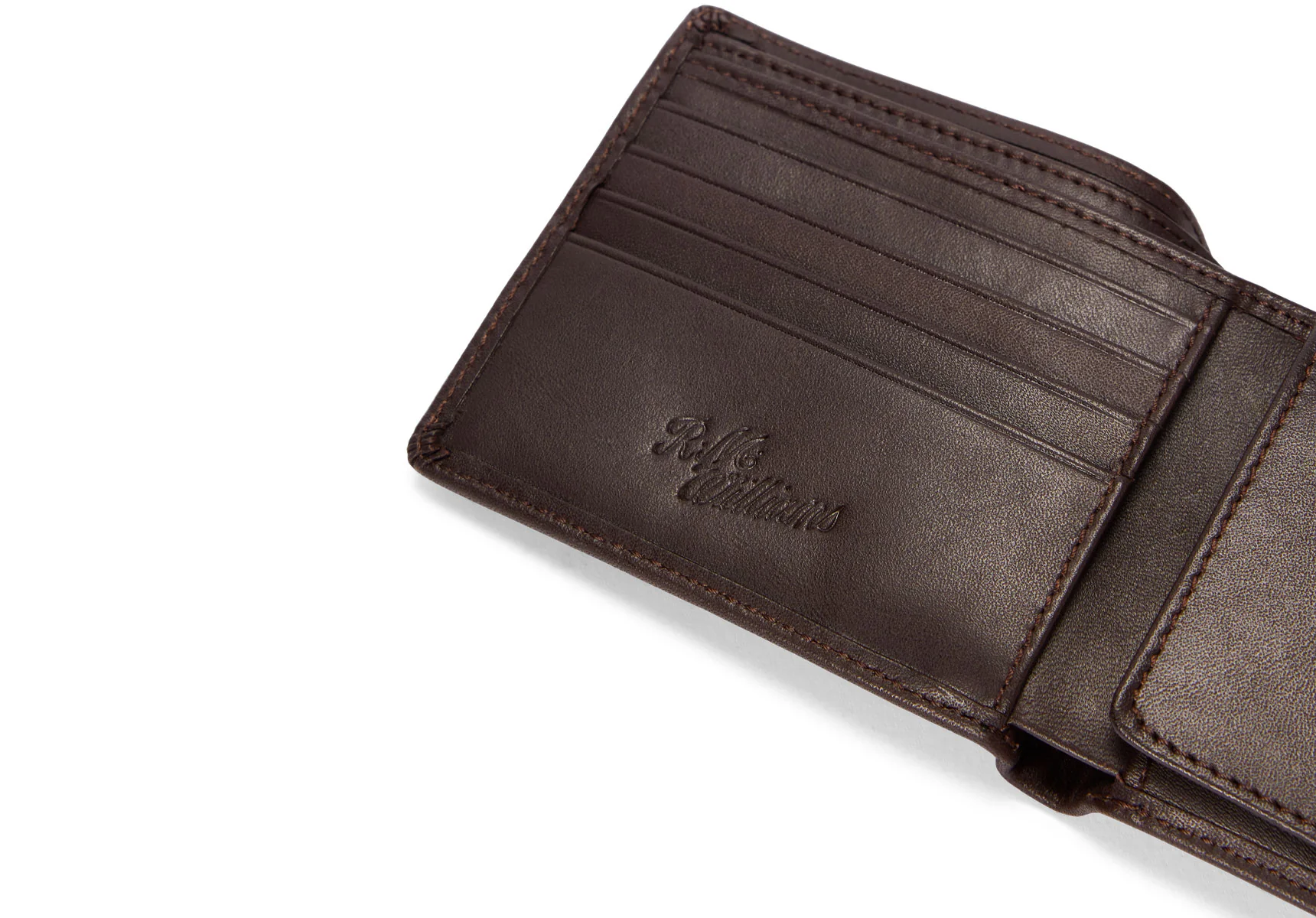 R.M. Williams Trifold Wallet - Chestnut - Image 4