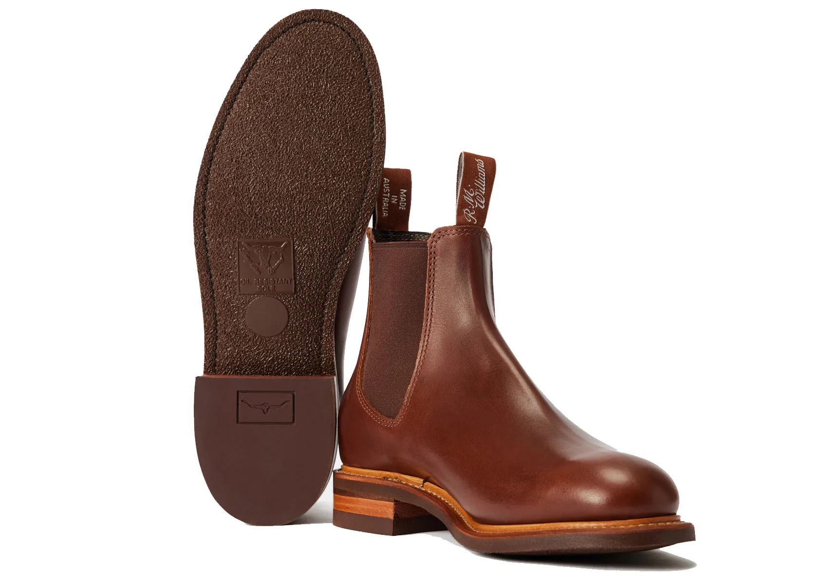 R.M. Williams Urban Turnout Boots - Dark Tan - Image 2