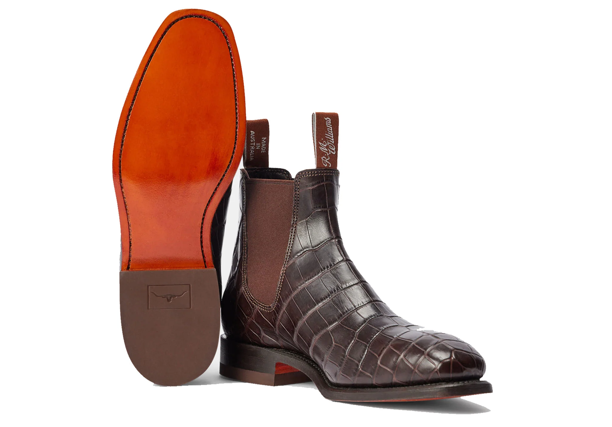 R.M. Williams Craftsman Crocodile Boots - Image 2
