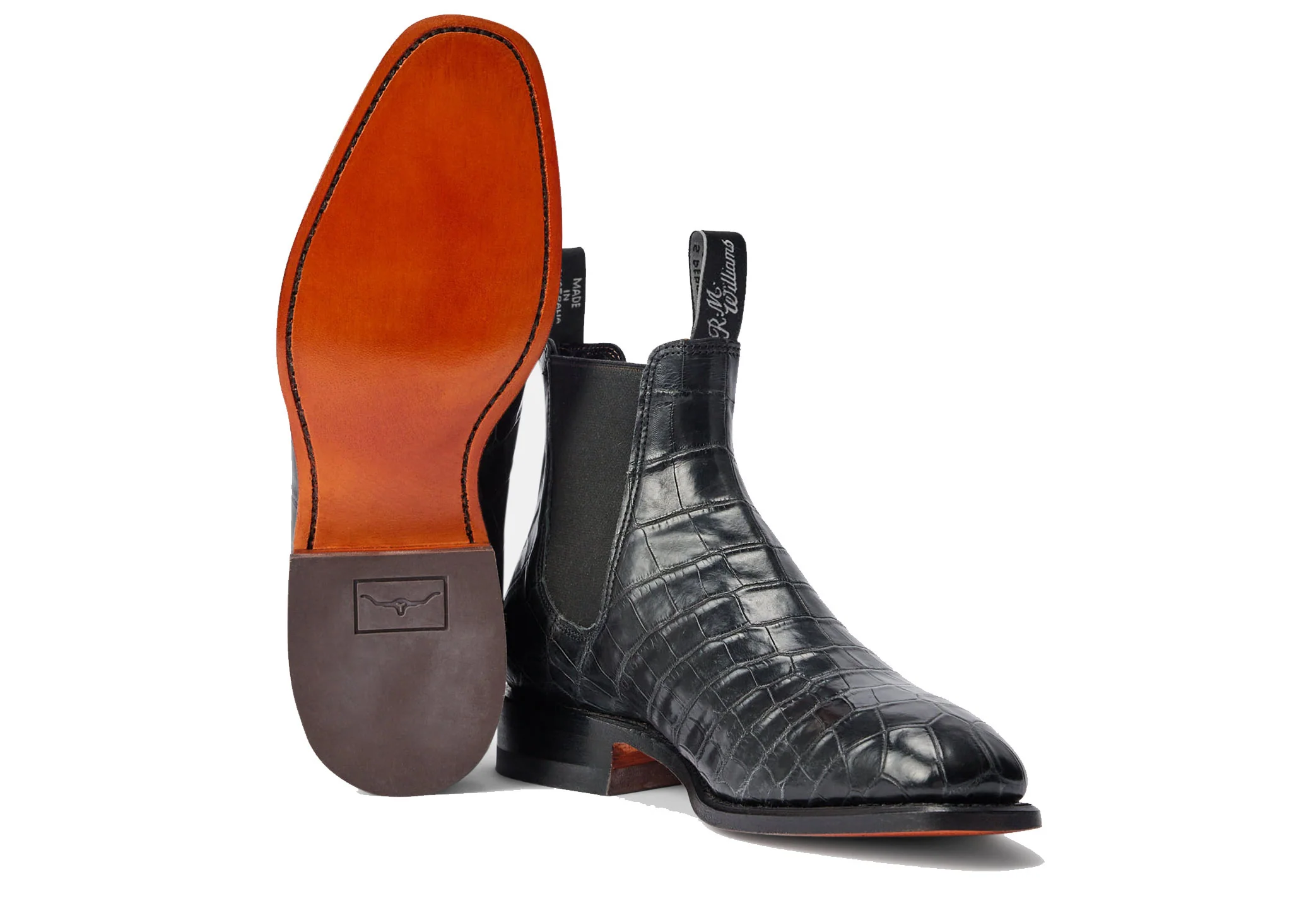 R.M. Williams Craftsman Crocodile Boots - Image 6