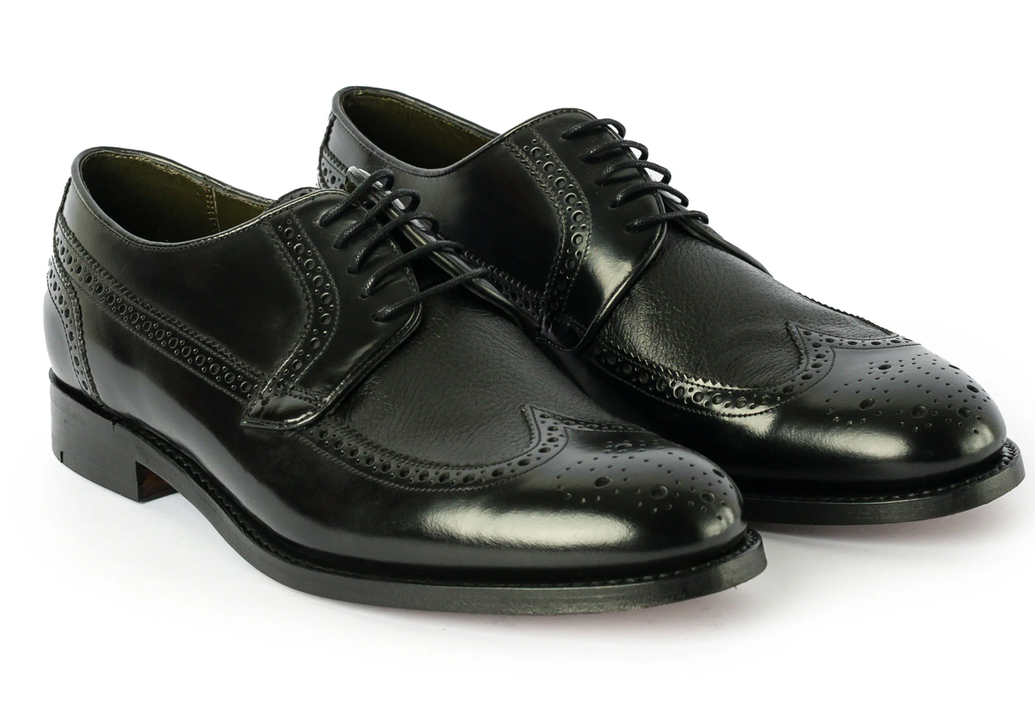 Robinson Down - Black Calf/Deerskin - Image 3
