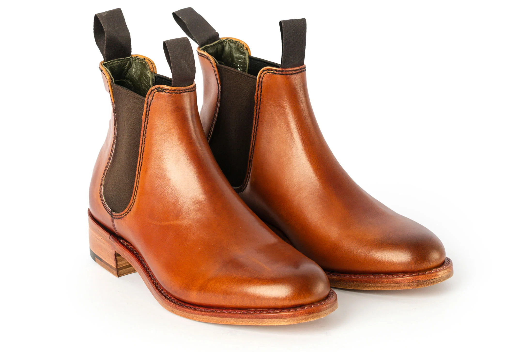 Robinson Gina Leather Sole - Antique Rosewood Calf - Image 3