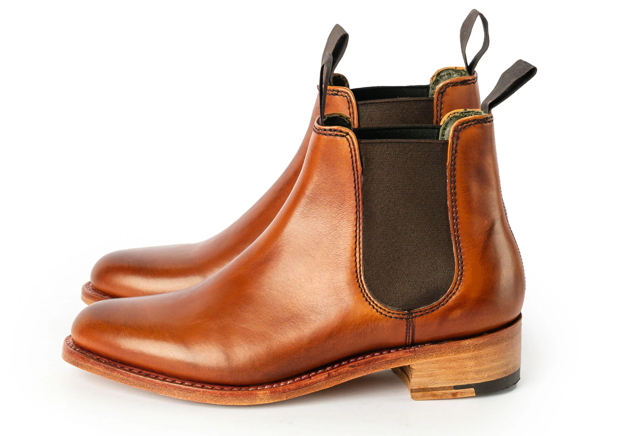 Robinson Gina Leather Sole - Antique Rosewood Calf - Image 5