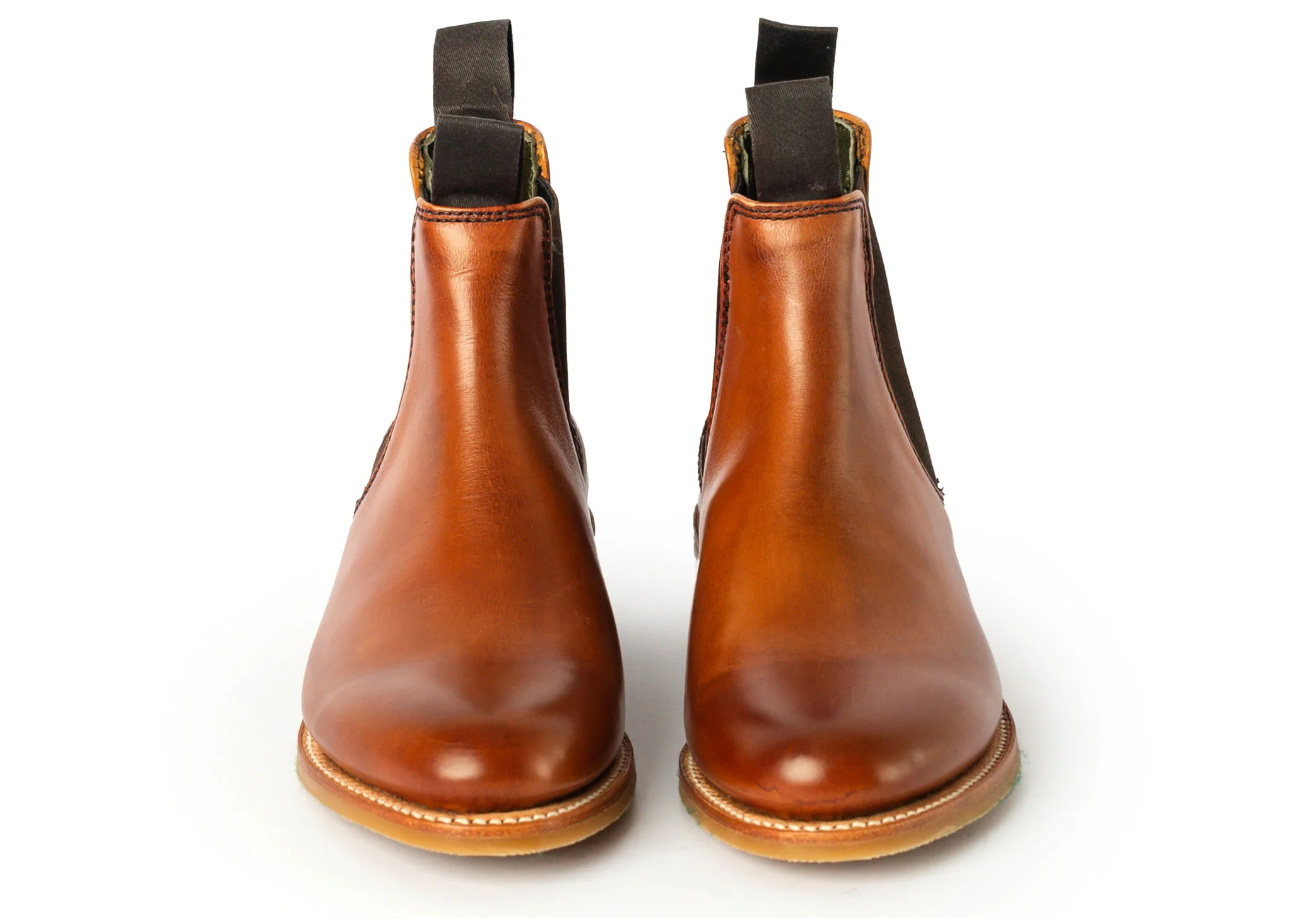 Robinson Gina Rubber Sole - Antique Rosewood Calf - Image 4