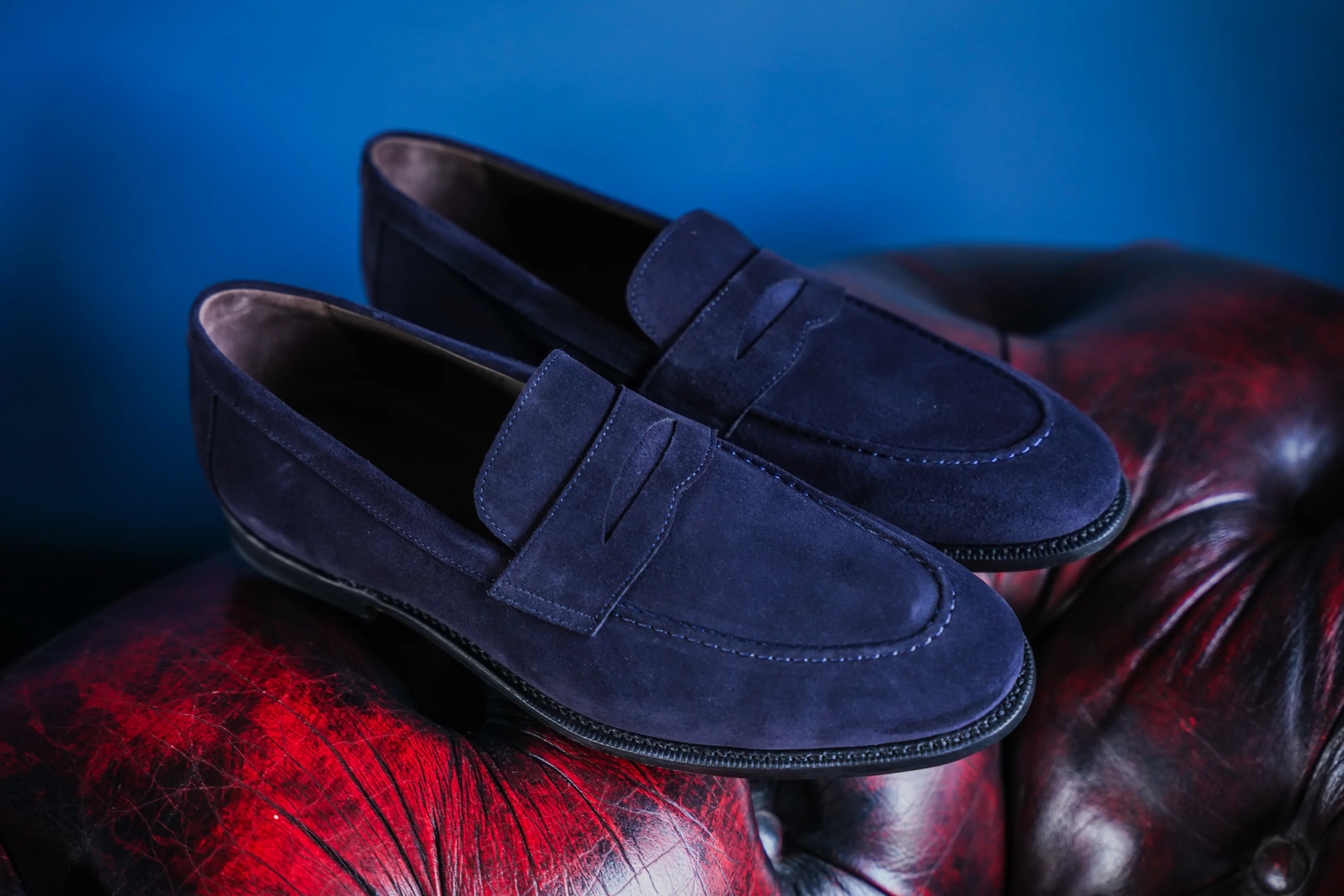 Robinson Kilkenny - Dark Navy Suede - Image 5