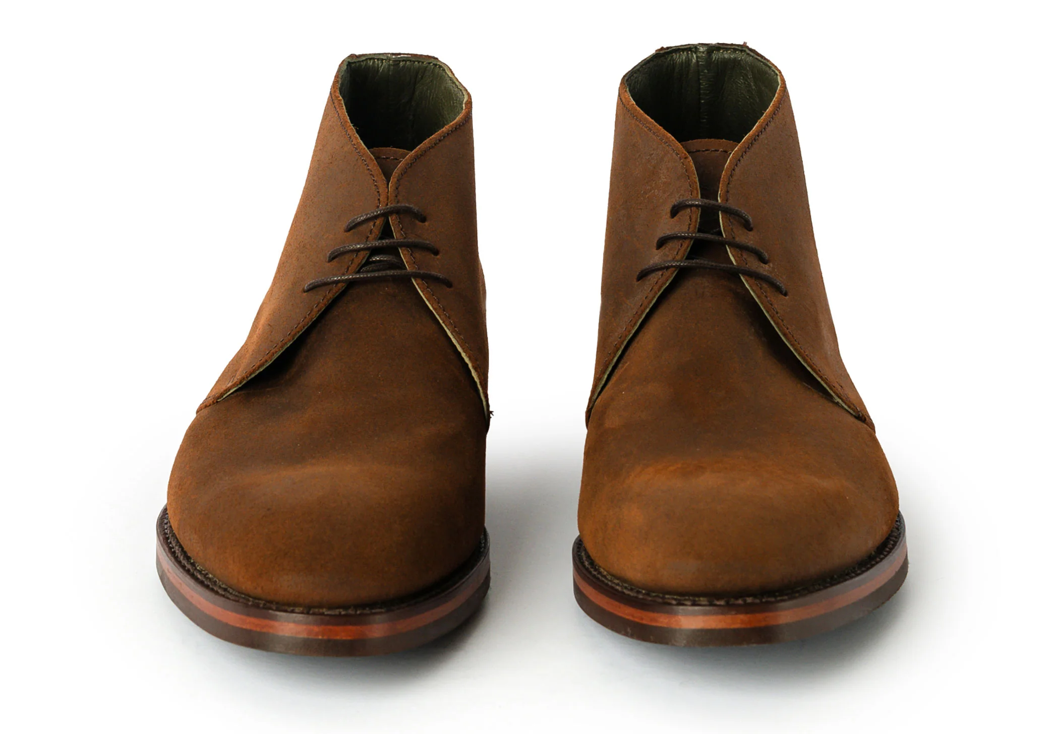 Robinson Twain - Brown Waxy Suede - Image 4