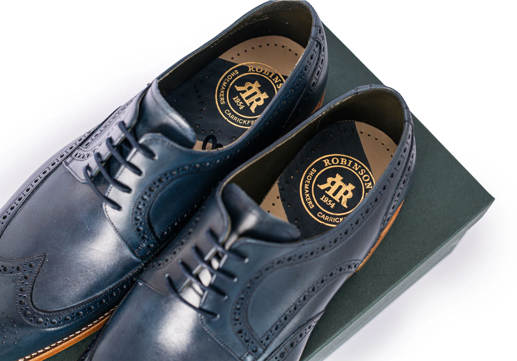 Robinson Wilde - Navy Hand Painted - Image 4