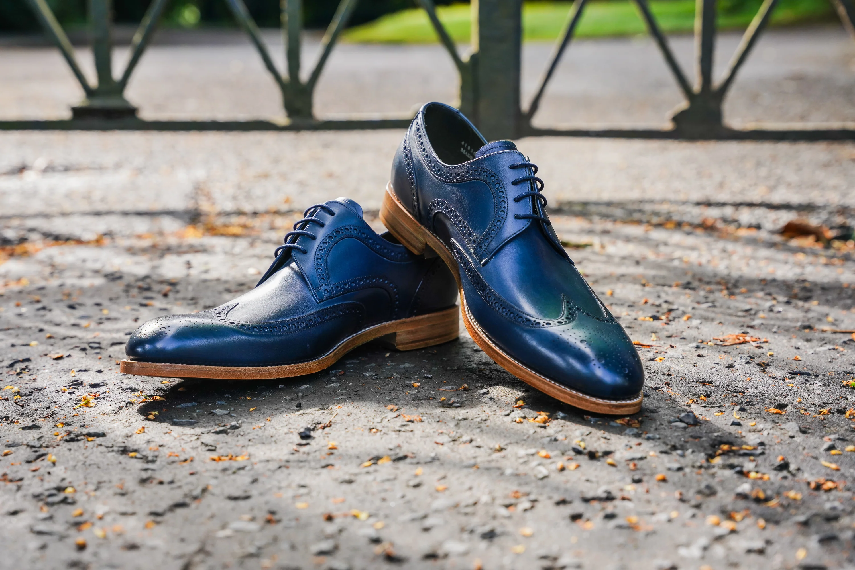 Robinson Wilde - Navy Hand Painted - Image 5