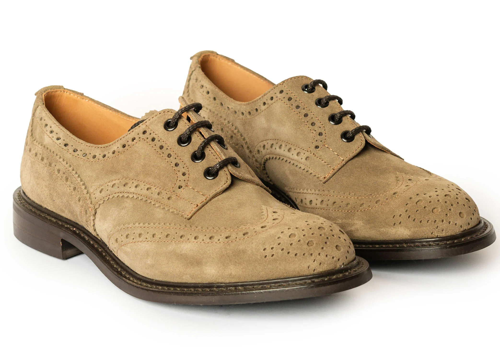 Tricker's Bourton - Visone Repello Suede - Image 3