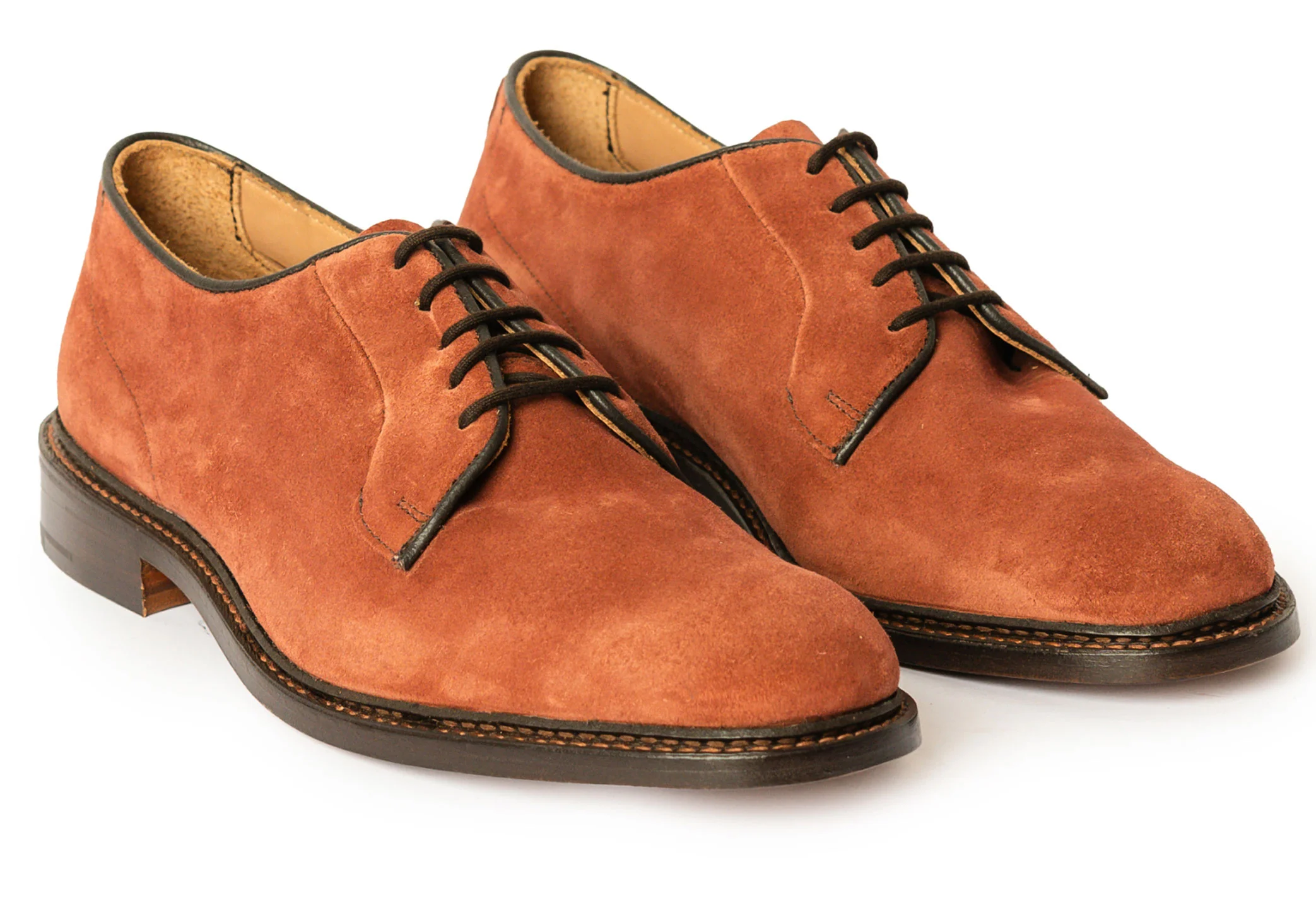 Tricker's Robert - Cherry Castorino Suede - Image 3