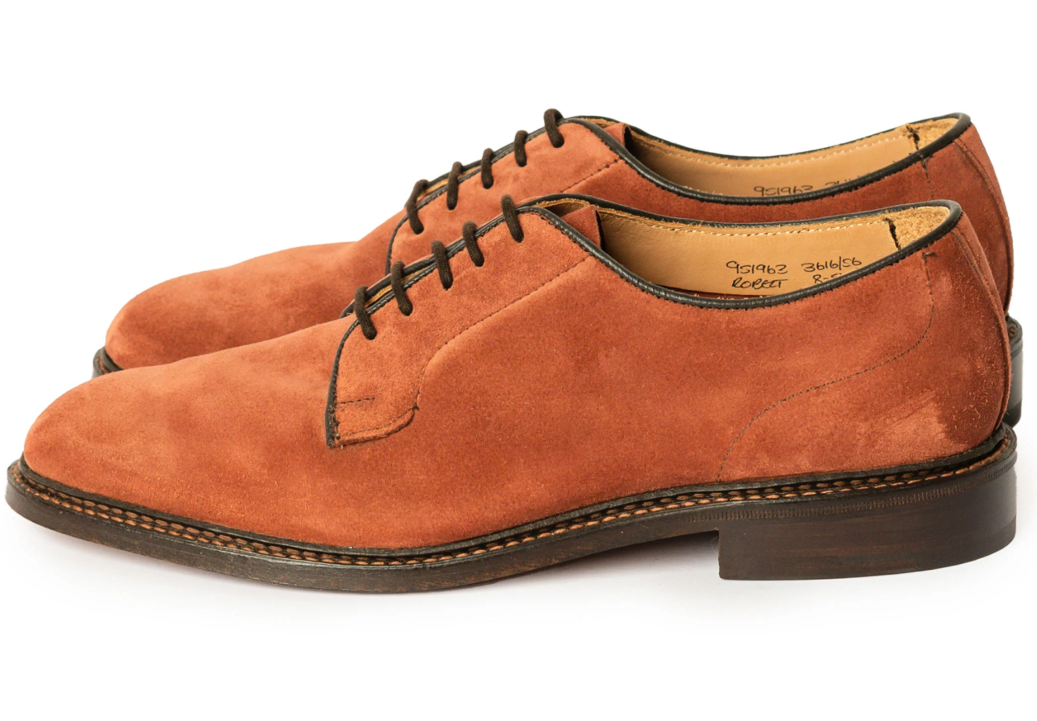 Tricker's Robert - Cherry Castorino Suede - Image 5